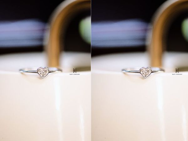 Nhẫn bạc đính đá mang đến vẻ đẹp quý phái cho bàn tay