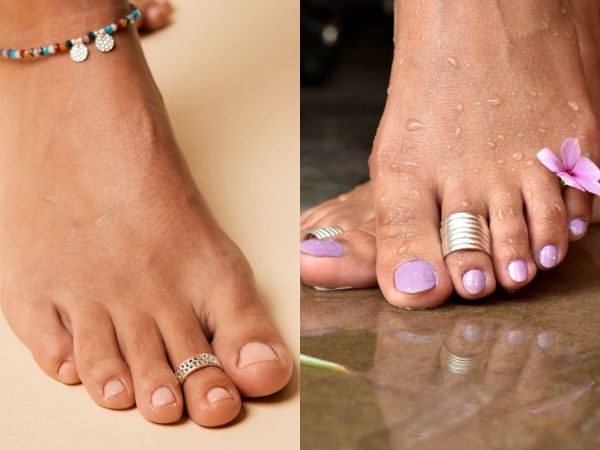 Nhẫn đeo ngón chân là phụ kiện cá tính trong thế giới hiện đại