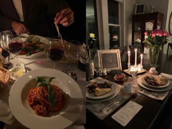 Một buổi tối có nến và hoa giúp cả hai gắn kết với nhau nhiều hơn