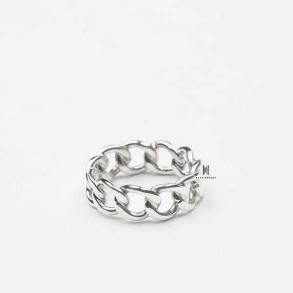 Mẫu nhẫn bạc R CHAIN 01