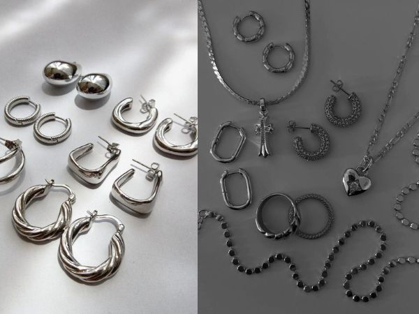 Trang sức bạc đánh dấu sự phát triển mạnh mẽ trong năm 2025