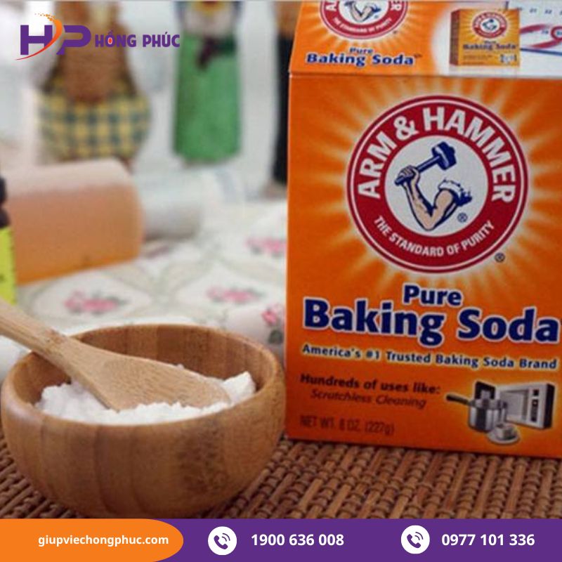 Cách khử mùi dầu mỡ trong nhà bằng baking soda