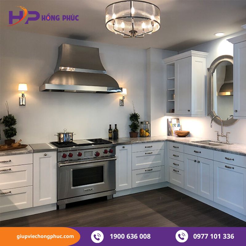 Cách khử mùi dầu mỡ trong nhà bằng máy hút mùi