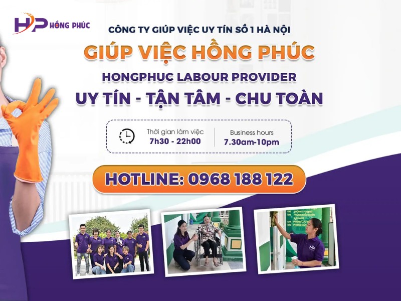 Liên hệ dịch vụ người giúp việc chuyên nghiệp tại Hà Nội