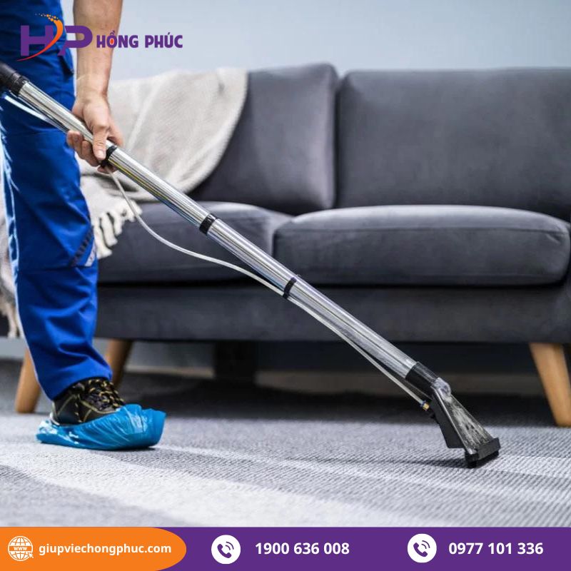 Dịch vụ giặt thảm văn phòng chuyên nghiệp Hồng Phúc