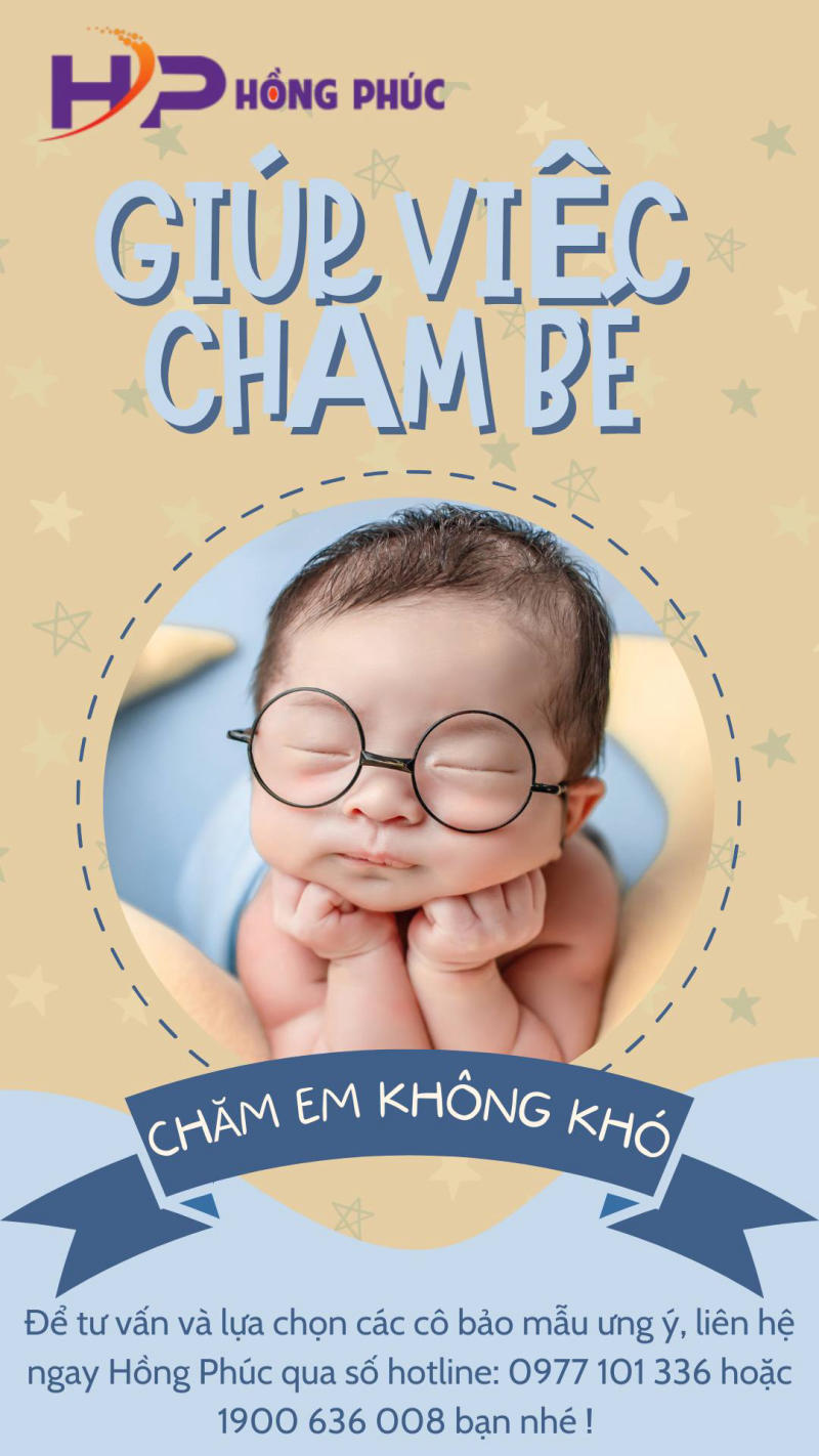 Tìm giúp việc chăm bé Hà Nội