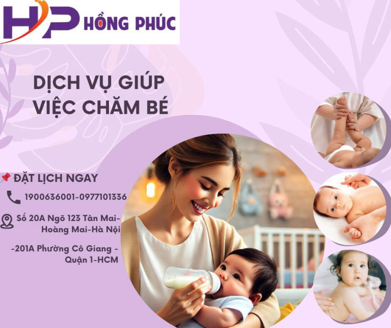 Bộ kỹ năng "Vàng" của nhân viên trông trẻ tại Giúp việc Hồng Phúc