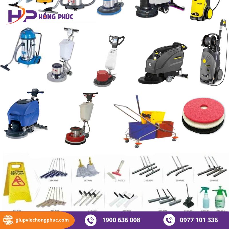 Thiết bị vệ sinh công nghiệp