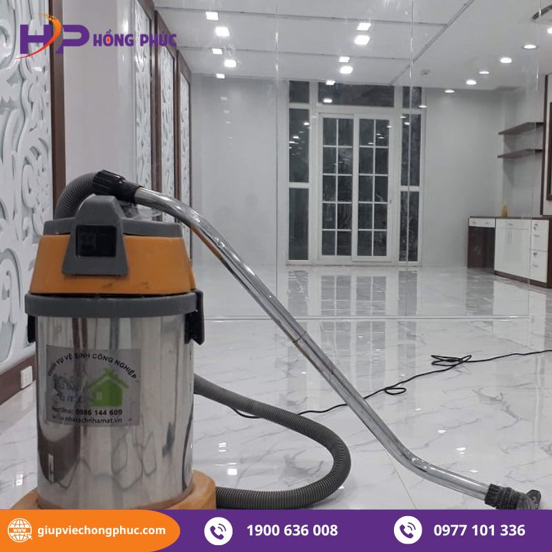 Vệ sinh công nghiệp công trình sau xây dựng