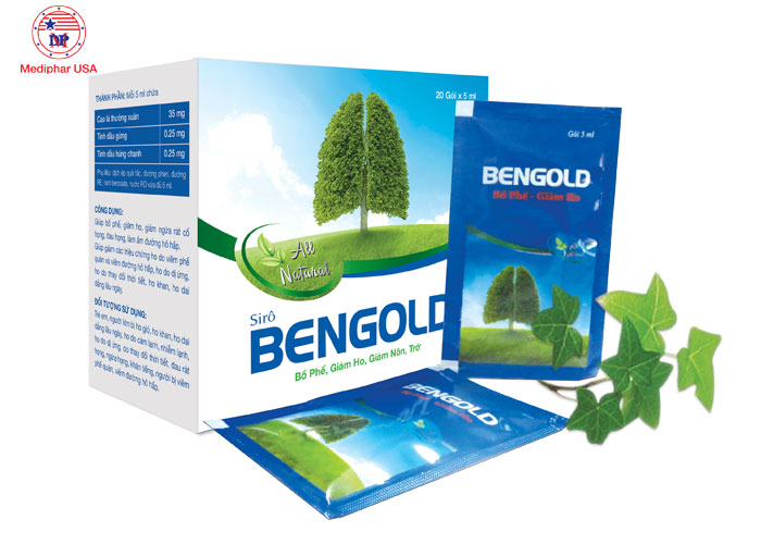 MUA SIRO HO BENGOLD - Bổ phế giảm ho tại tphcm