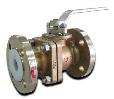 PFA Lined Stainless Steel Ball Valves - PN16