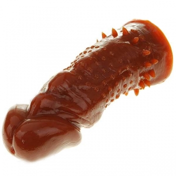 Bao cao su đôn đên da nâu