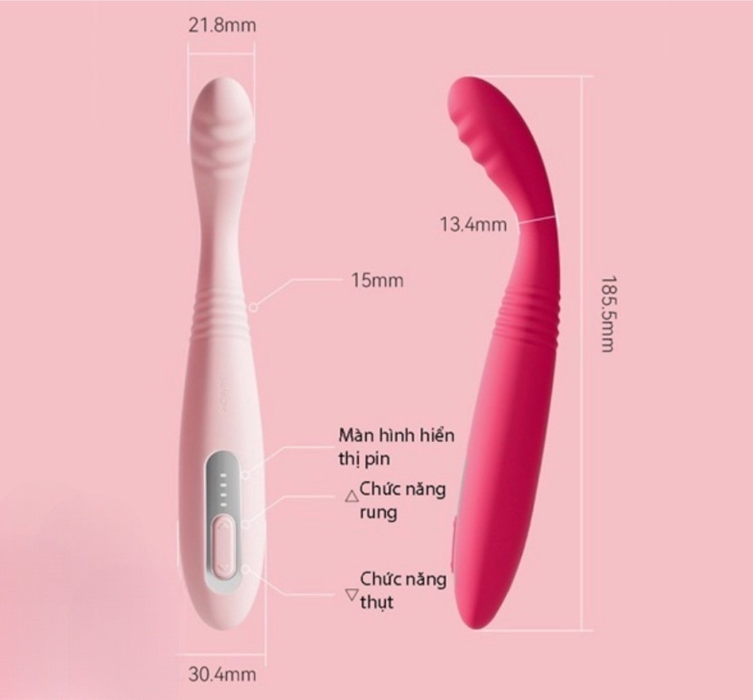 Máy massage SVAKOM cici 2 Rung Thụt