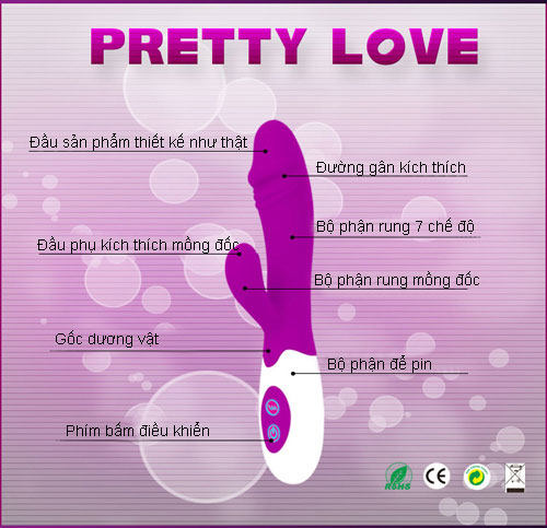 dương vật giả pretty love