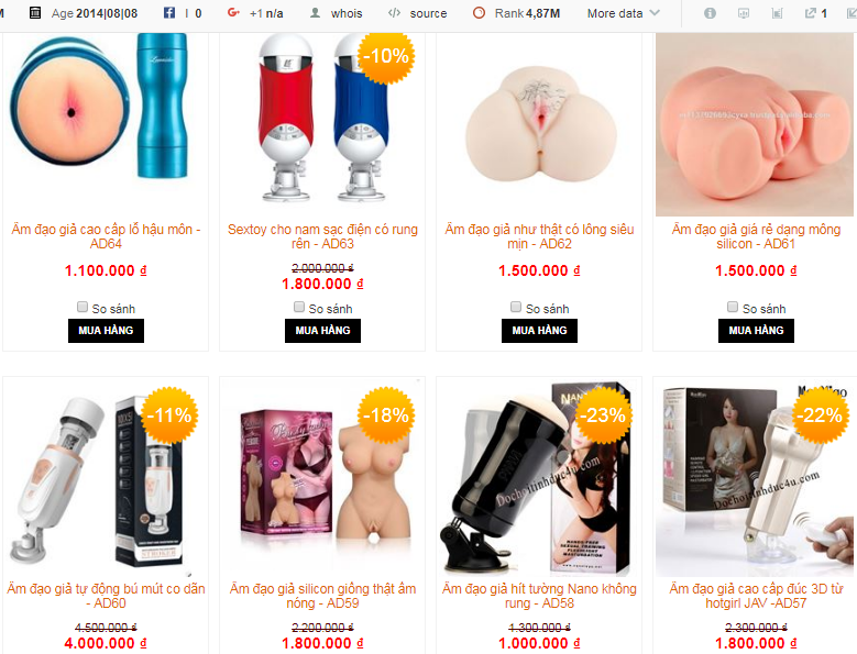 âm đạo giả giá rẻ