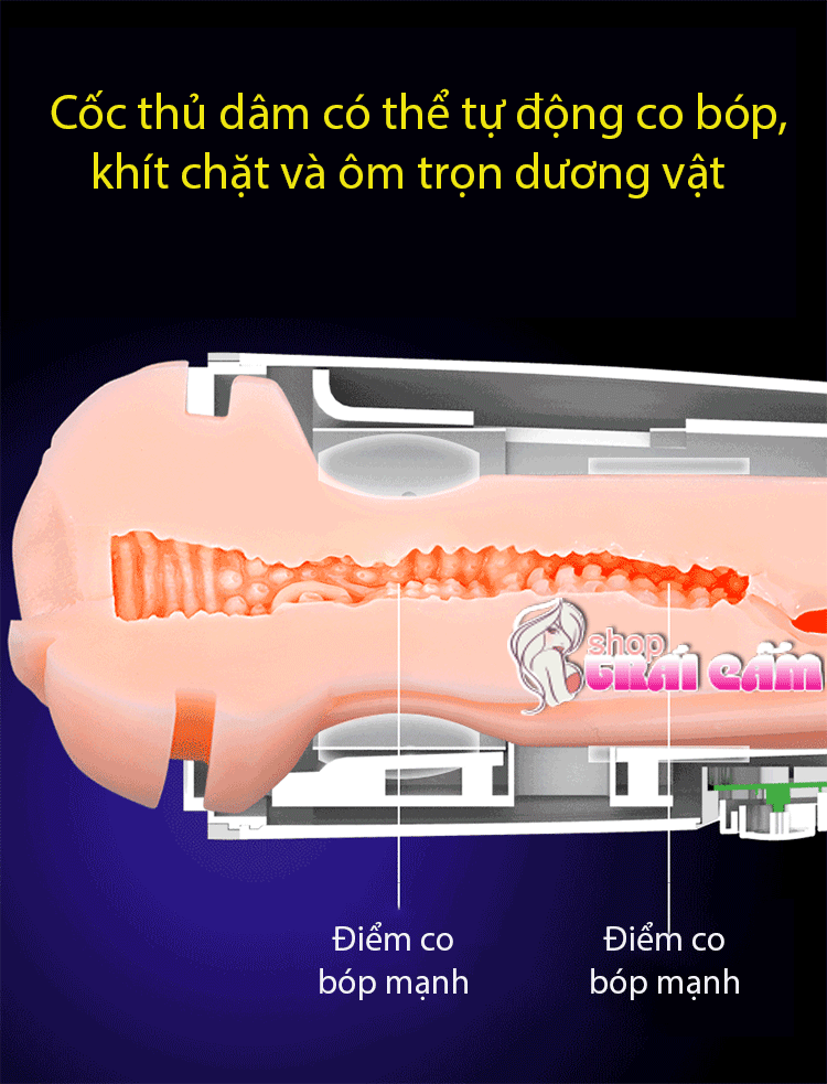 âm đạo giả tự động co bóp