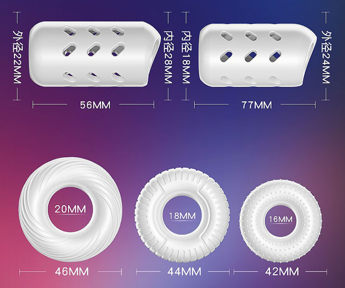 Bộ Miếng Độn Sinh Học Megaderm tăng kích cỡ 5 món