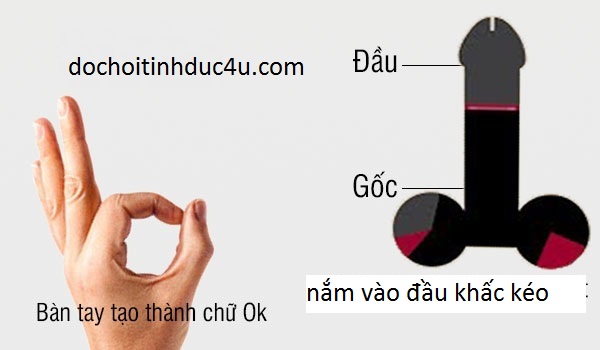 cách làm to dương vật bằng tay