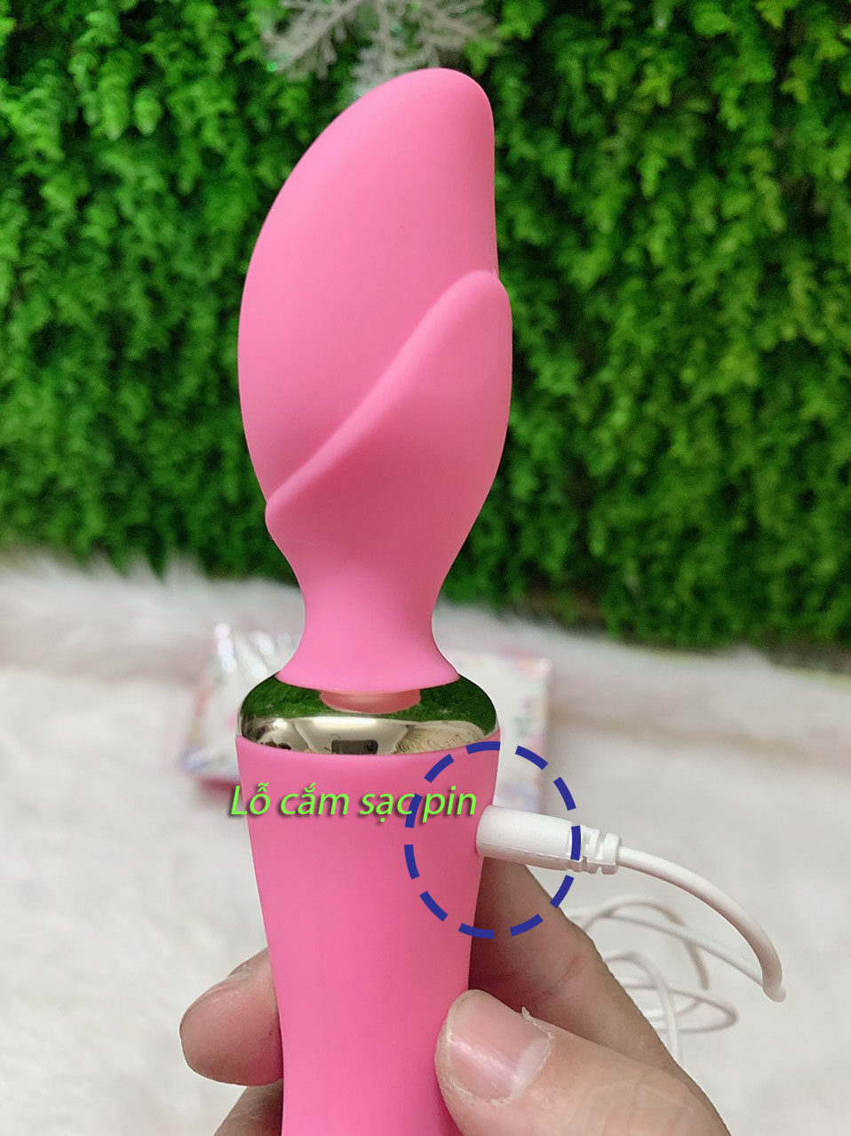 Máy rung kích thích leten 2 đầu toả nhiệt