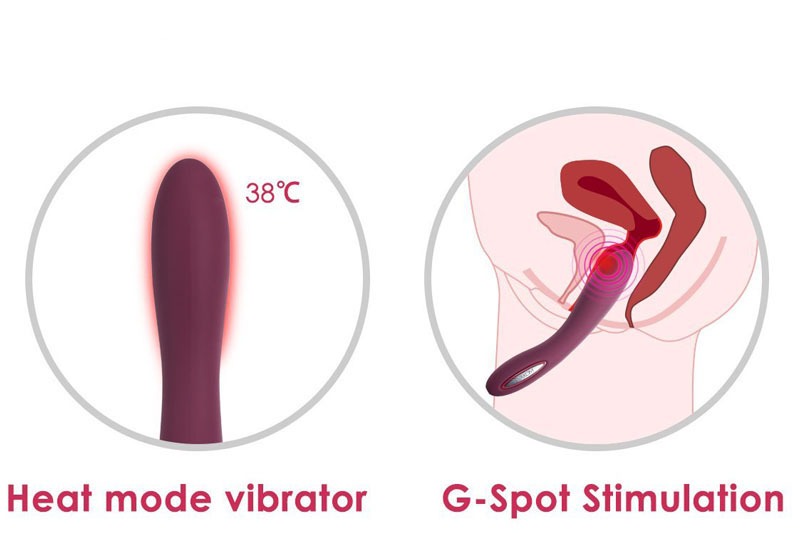 Dương vật giả cao cấp pin khỏe có phát nhiệt