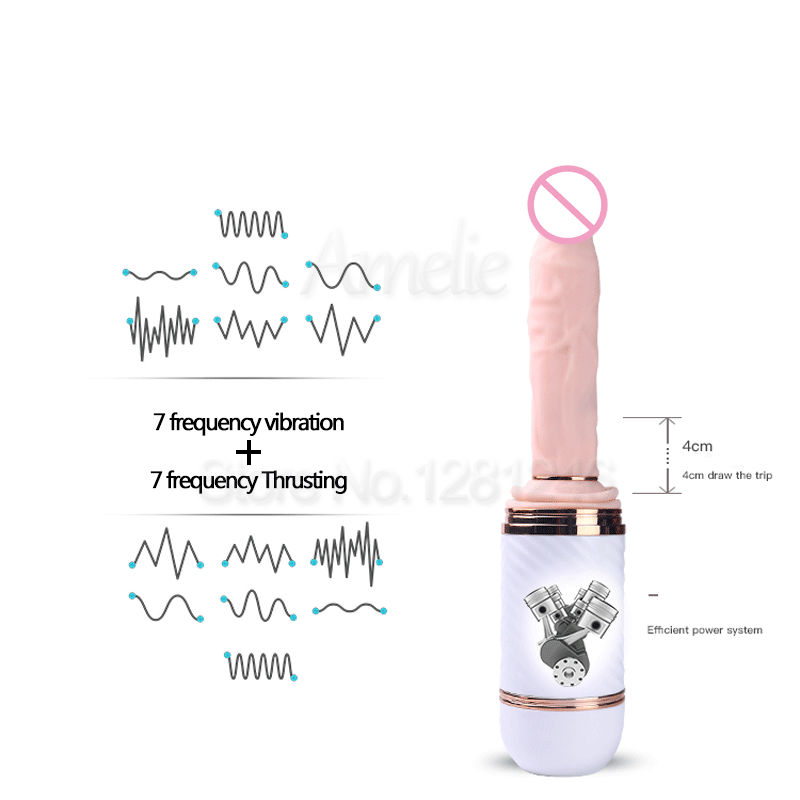 Dương vật giả hít tường thụt 4cm cực mạnh