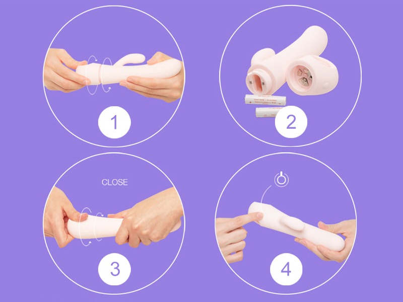 dương vật giả durex 2 nhánh rung