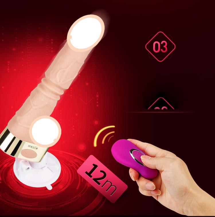 dương vật giả rung ngoáy thụt