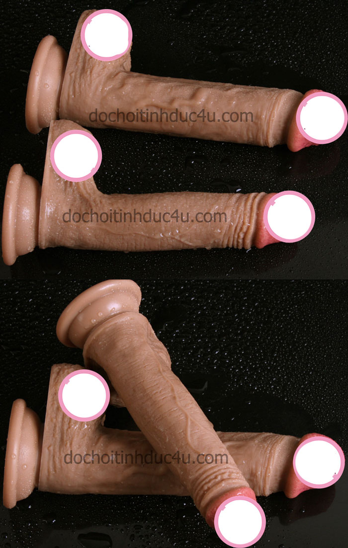 dương vật giả silicon đẹp giống thật rung ngoáy