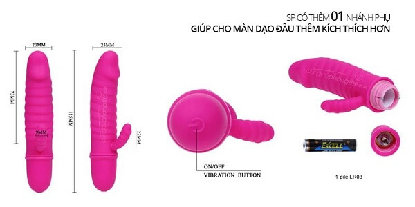 Dương Vật Rung Cỡ Nhỏ Mini Pretty Arnd