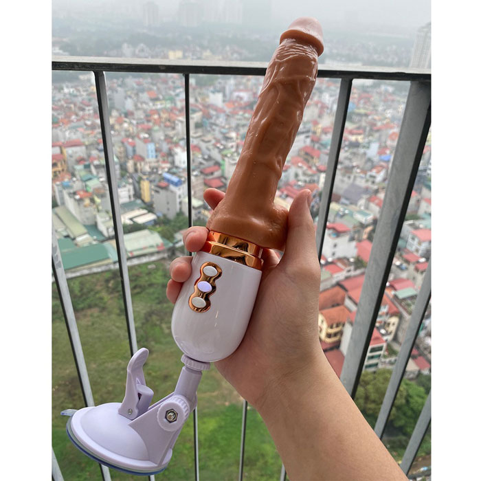 Máy thủ dâm cho nữ rung thụt remote từ xa