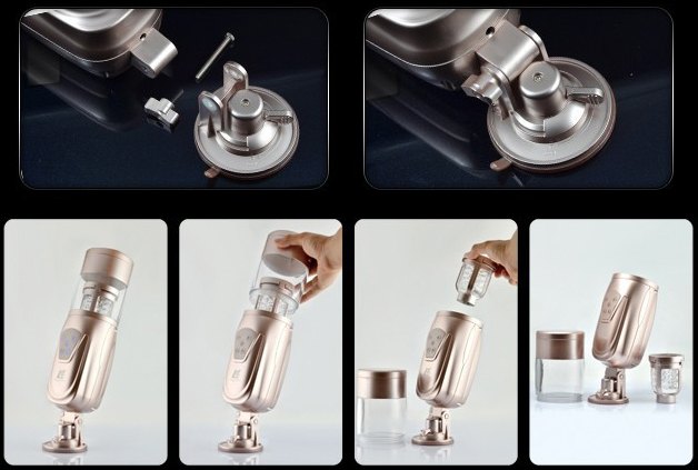 âm đạo giả tự động thụt xoay