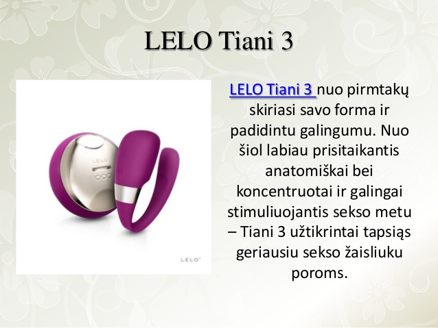 Máy kích thích điểm G Lelo Tiani 3 Thụy Điển