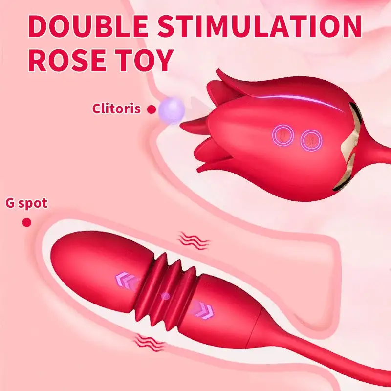 Lưỡi Rung Hoa Hồng 2 đầu