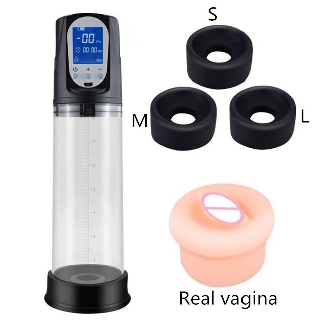 Máy tập dương vật tự động màn hình LCD