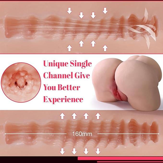 Mông giả 5kg Rung Bú Hút Rên Tự động