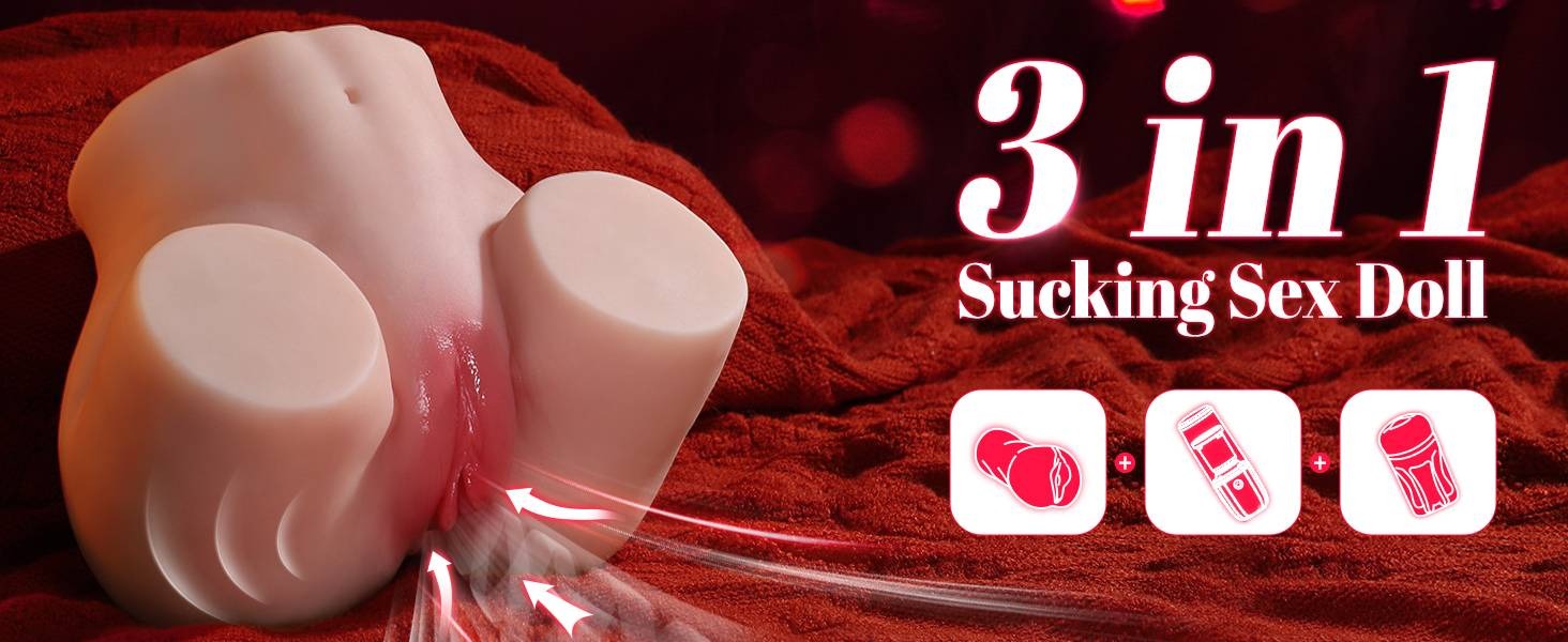 Mông giả 5kg Rung Bú Hút Rên Tự động