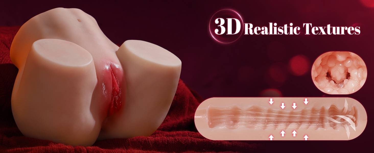 Mông giả 5kg Rung Bú Hút Rên Tự động