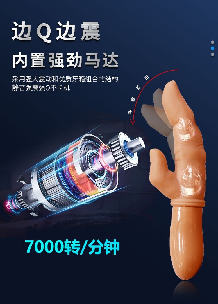 Ngón tay có nhánh rung móc điểm G kích thích