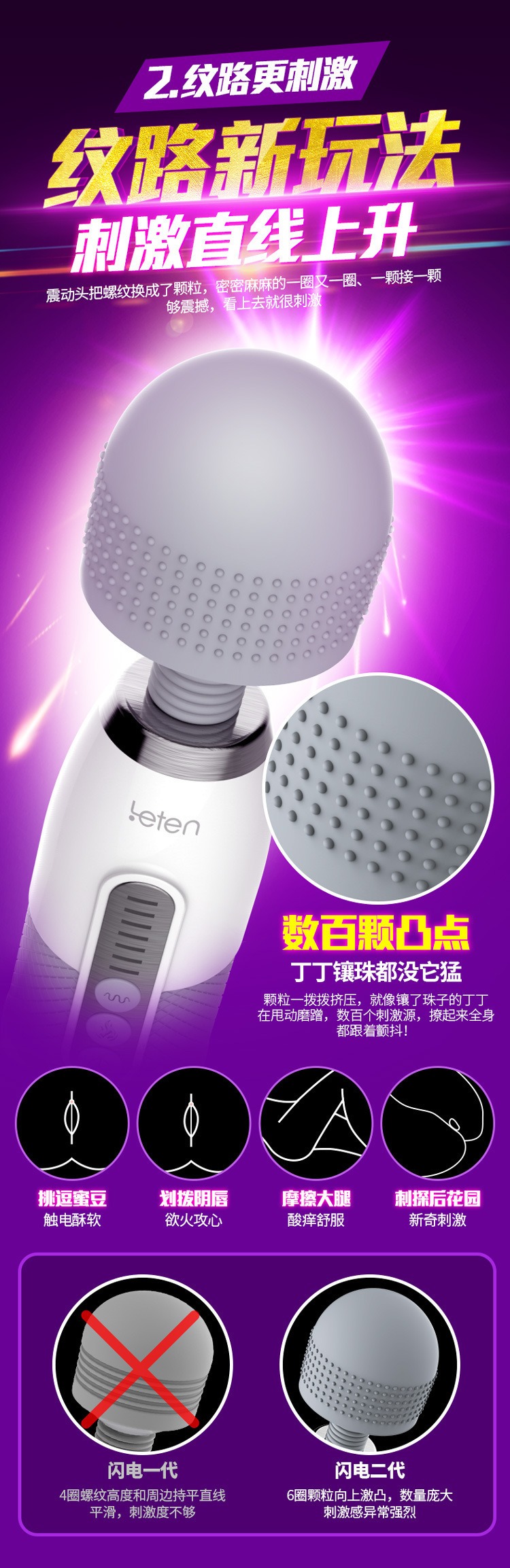 Chày Rung AV Cực Mạnh LETEN Cỡ To Có làm ấm