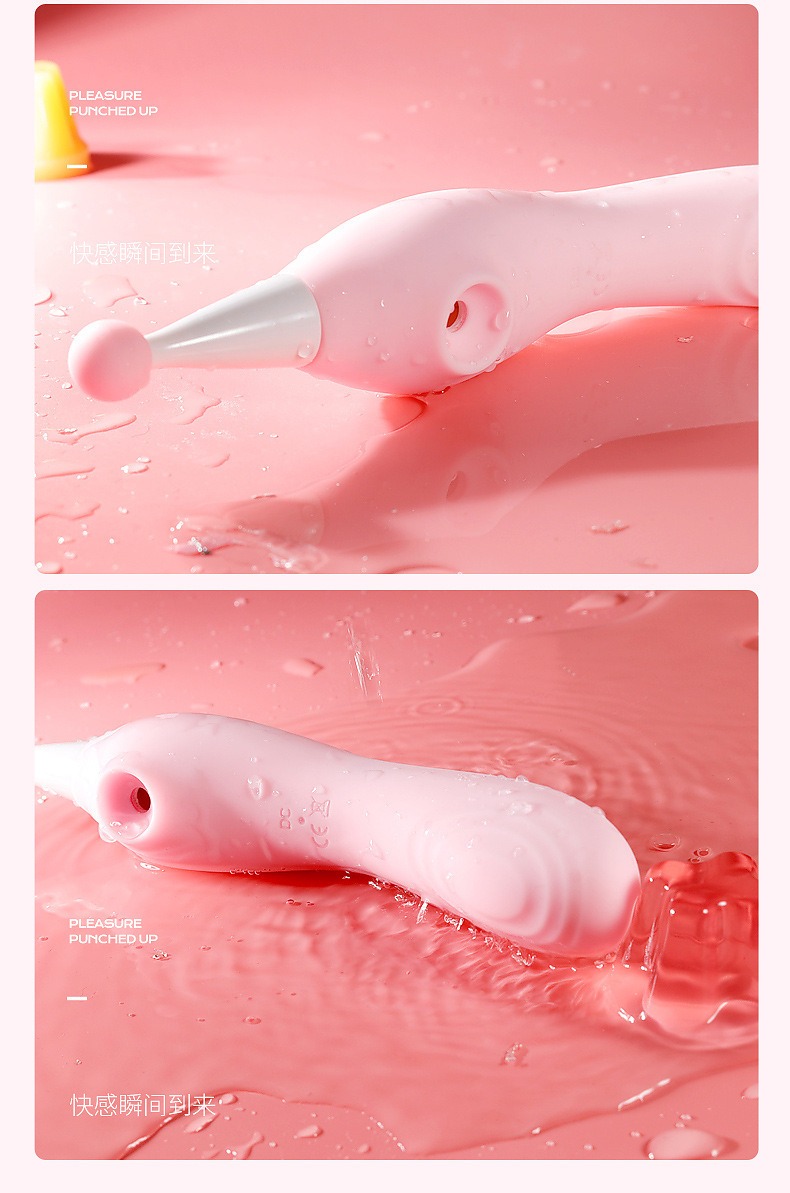 Máy Rung Hút 2 Đầu Siêu Mềm Dạo Đầu