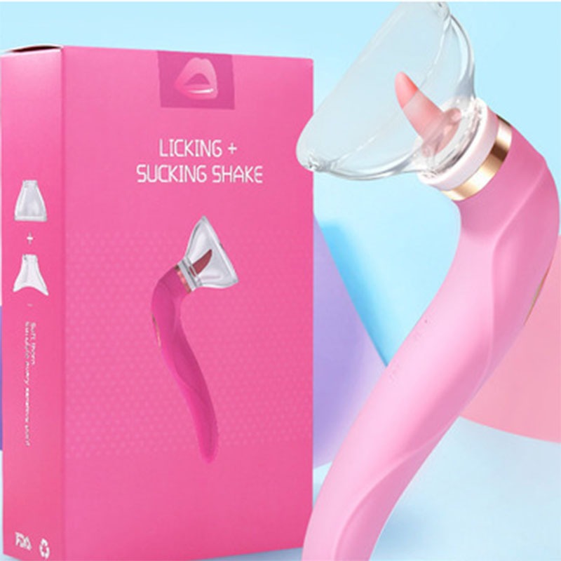 Đồ chơi vợ chồng lưỡi liếm rung hút leten