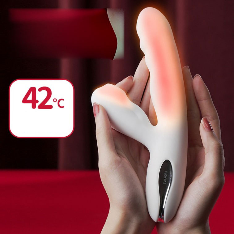 Dương vật Svakom Mỹ Rung Thụt Hút Toả Nhiệt