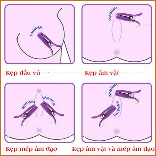 Dụng Cụ Rung Kẹp Vú Gọn Nhẹ