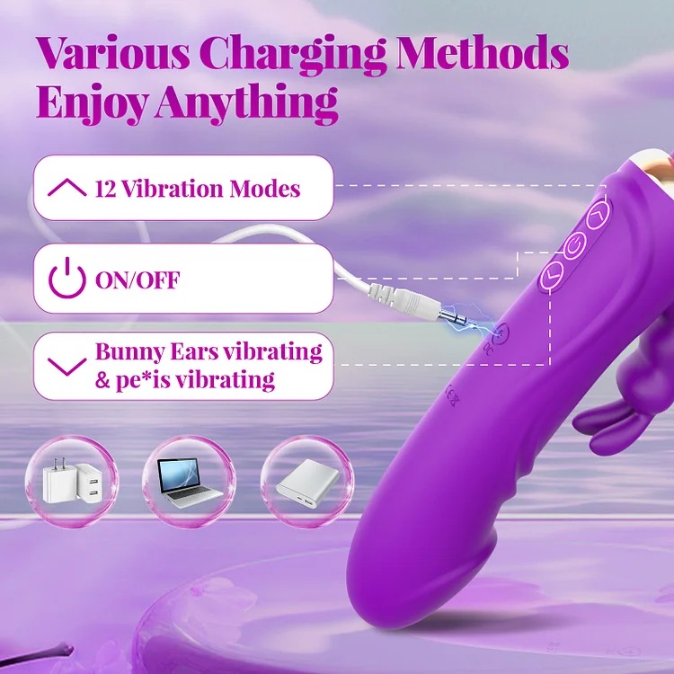 Máy massage âm đạo AV 3 động cơ