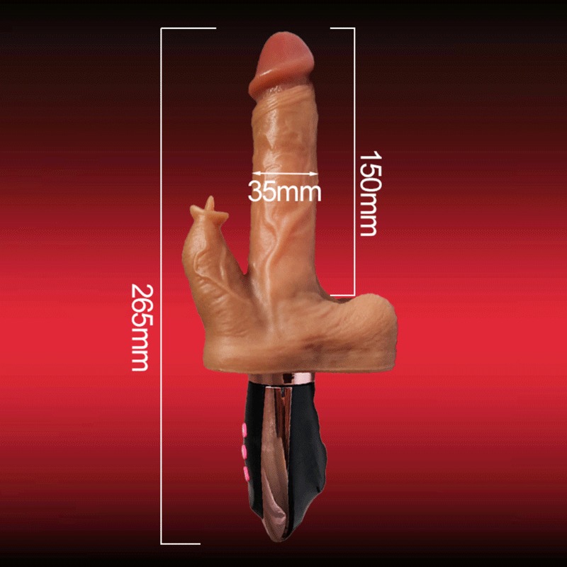 Dương Vật Giả Rung Liếm Thụt Có Ấm Nóng