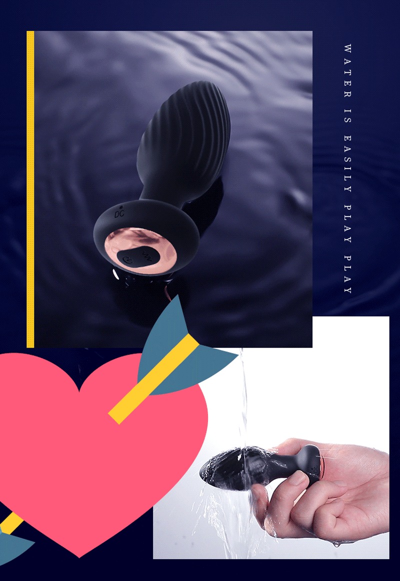 Butt plug xoay ngoáy 360 độ Ass