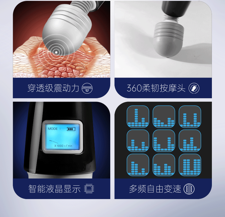 Máy massage âm đạo siêu mạnh có làm nóng 42 độ