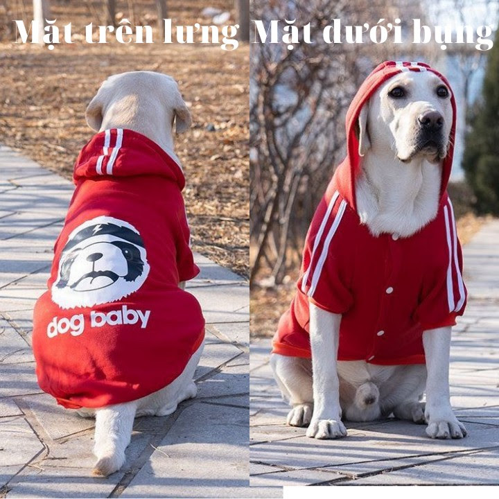 Áo Hoodie Cho Chó Lớn Dog Baby