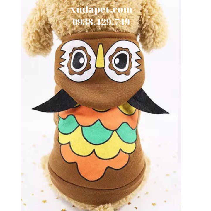 ÁO HOODIE HÌNH CHIM CÚ