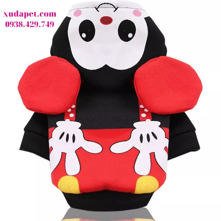 ÁO HOODIE CHO CHÓ MÈO HÌNH CHUỘT MICKEY